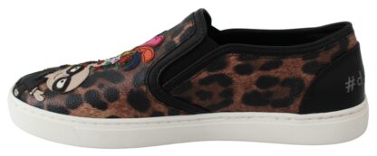 Dolce & Gabbana - Elegant Leopard Print Loafers for Sophisticated Style