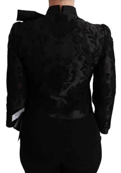 Dolce & Gabbana - Exquisite Floral Jacquard Corset Blazer