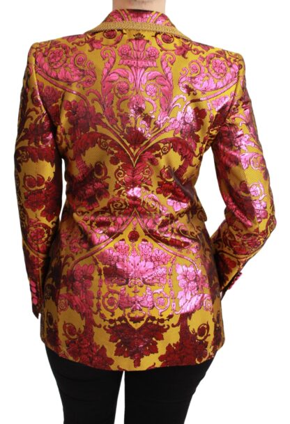 Dolce & Gabbana - Floral Jacquard Blazer with Silk Lining