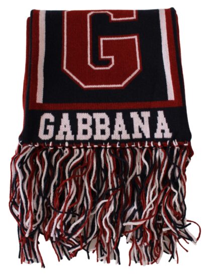 Dolce & Gabbana - Elite Cashmere Men's Scarf in Red