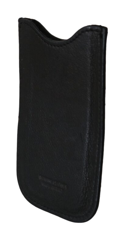 John Galliano - Elegant Black Genuine Leather Men's Wallet