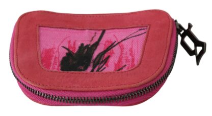 PINKO - Elegant Pink Fabric Coin Wallet