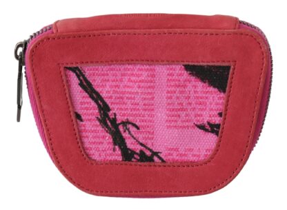 PINKO - Elegant Pink Fabric Coin Wallet