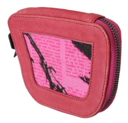 PINKO - Elegant Pink Fabric Coin Wallet