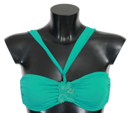 PINK MEMORIES - Elegant Seafoam Bikini Top for Sun-Soaked Retreats