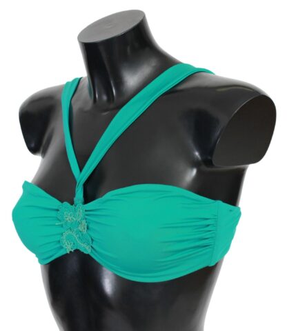 PINK MEMORIES - Elegant Seafoam Bikini Top for Sun-Soaked Retreats