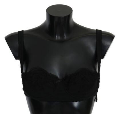 Dolce & Gabbana - Chic Black Lace Bra - Ultimate Comfort & Style