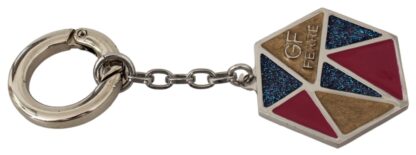 GF Ferre - Elegant Tri-Color Keychain Accessory