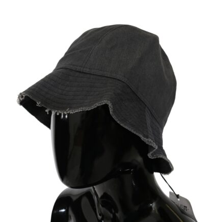 Costume National - Chic Black Bucket Hat - Timeless Accessory