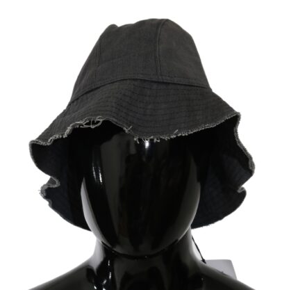 Costume National - Chic Black Bucket Hat - Timeless Accessory