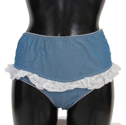 Ermanno Scervino - Chic Denim Blue Cotton Bottoms