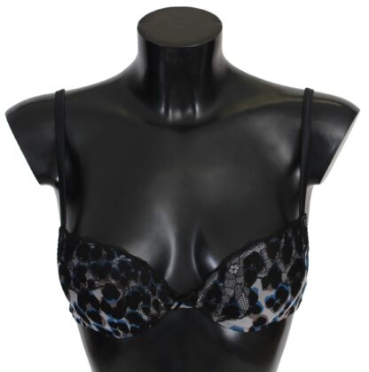 Roberto Cavalli - Elegant Black Lace Reggiseno Bra