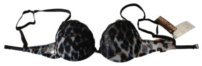 Roberto Cavalli - Elegant Black Lace Reggiseno Bra