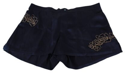 Ermanno Scervino - Chic Blue Lingerie Shorts - Pure Cotton Comfort