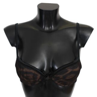 Roberto Cavalli - Elegant Black Lace Reggiseno Bra