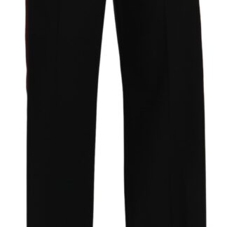 Dolce & Gabbana - Elegant Straight Cropped Lace Trousers