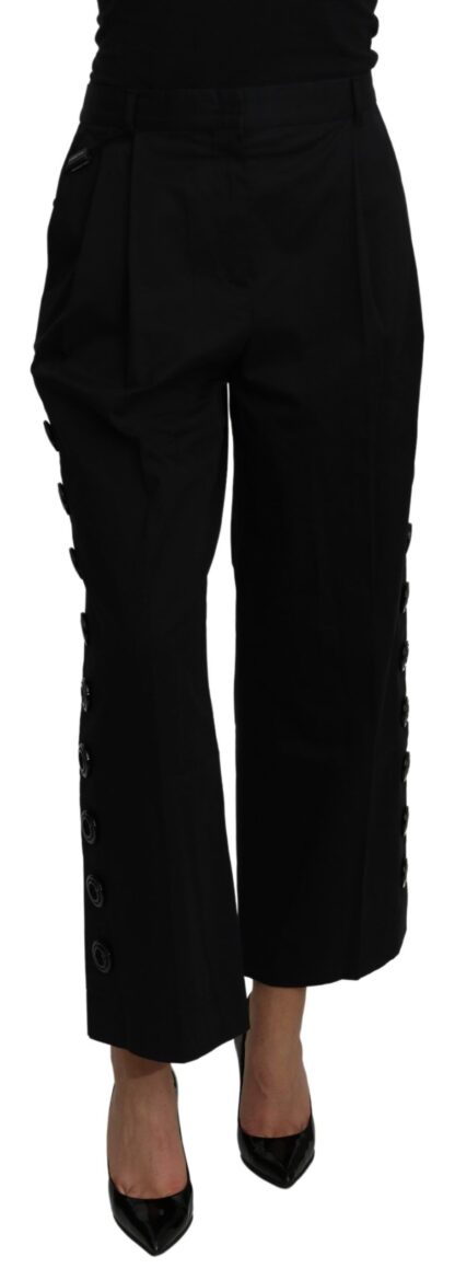 Dolce & Gabbana - Elegant High Waist Cropped Pants