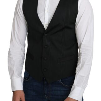 Dolce & Gabbana - Elegant Azure Men's Formal Vest