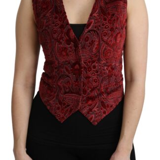 Dolce & Gabbana - Elegant Black Brocade Single Breasted Blazer