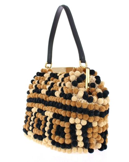 Dolce & Gabbana - Elegant Beaded Viscose Frame Bag