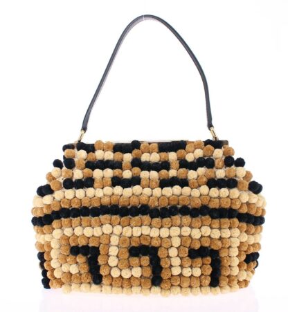 Dolce & Gabbana - Elegant Beaded Viscose Frame Bag