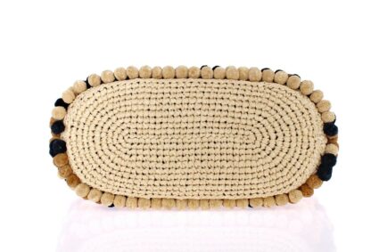 Dolce & Gabbana - Elegant Beaded Viscose Frame Bag