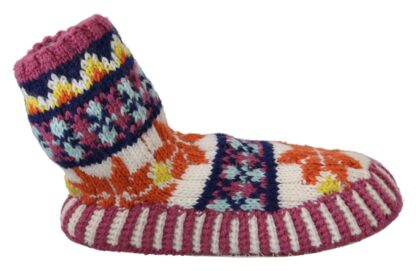 Dolce & Gabbana - Multicolor Wool Booties for Sophisticated Comfort