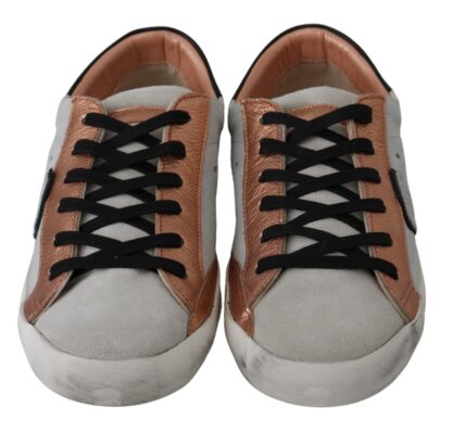 Philippe Model - Chic Gray Casual Sneakers for a Trendy Step