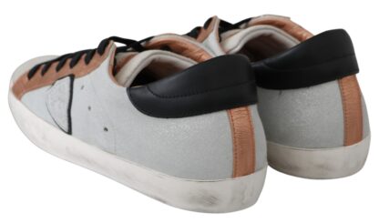 Philippe Model - Chic Gray Casual Sneakers for a Trendy Step