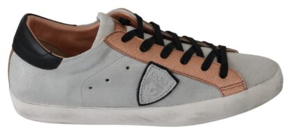 Philippe Model - Chic Gray Casual Sneakers for a Trendy Step