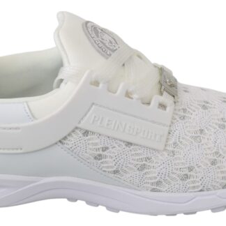 Philipp Plein - Sleek Silver Sneakers for Trendsetters