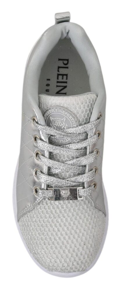 Philipp Plein - Sleek Silver Sneakers for Trendsetters