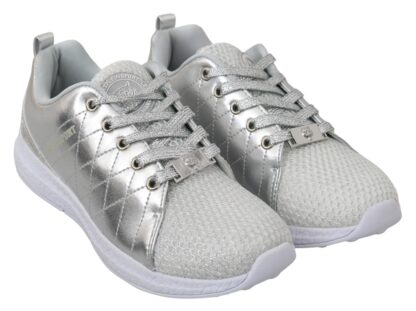 Philipp Plein - Sleek Silver Sneakers for Trendsetters