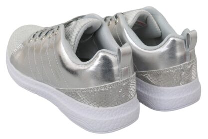 Philipp Plein - Sleek Silver Sneakers for Trendsetters