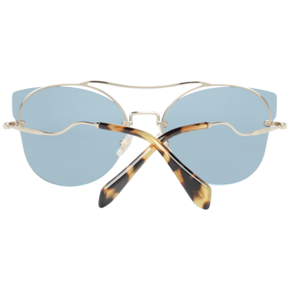 Miu Miu - Gold Women Sunglasses