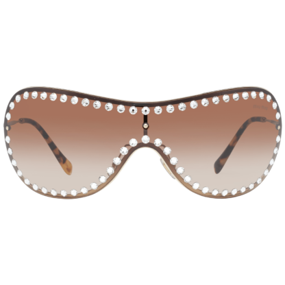 Miu Miu - Gold Women Sunglasses