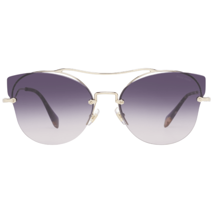 Miu Miu - Gold Women Sunglasses