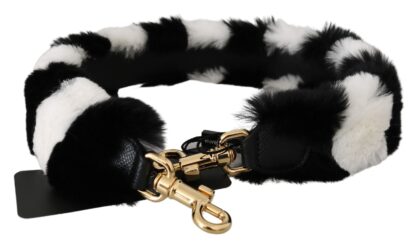 Dolce & Gabbana - Elegant Fur Shoulder Strap Accessory