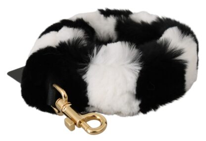 Dolce & Gabbana - Elegant Fur Shoulder Strap Accessory