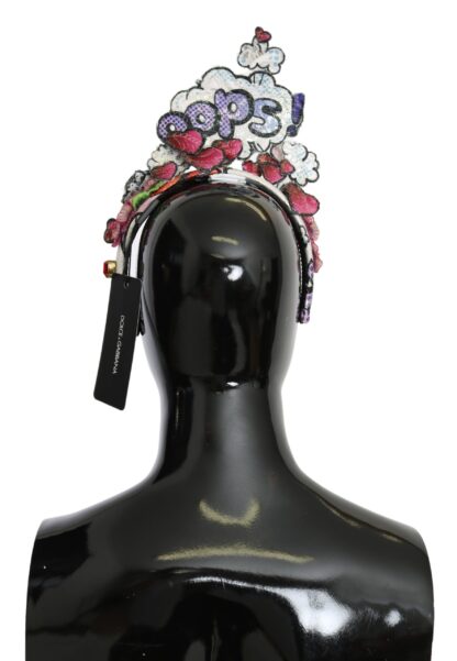 Dolce & Gabbana - Elegant Multicolor Floral Headband