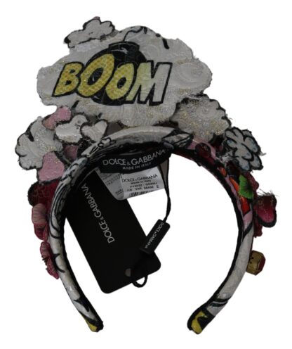 Dolce & Gabbana - Elegant Multicolor Floral Headband