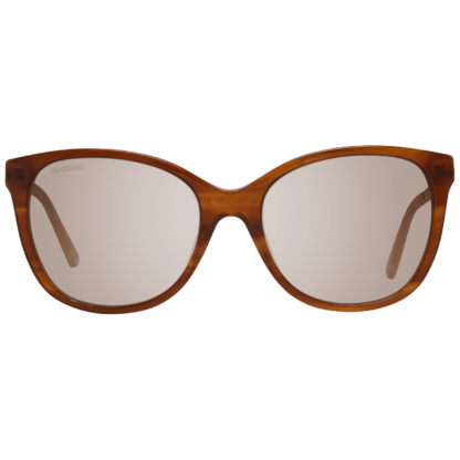 Swarovski - Brown Women Sunglasses