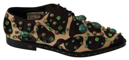 Dolce & Gabbana - Elegant Giraffe Pattern Dress Shoes