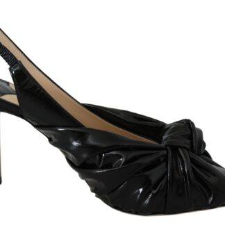 Jimmy Choo - Elegant Pointed Toe Leather Flats