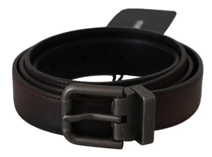 Dolce & Gabbana - Elegant Leather Belt in Classic Brown