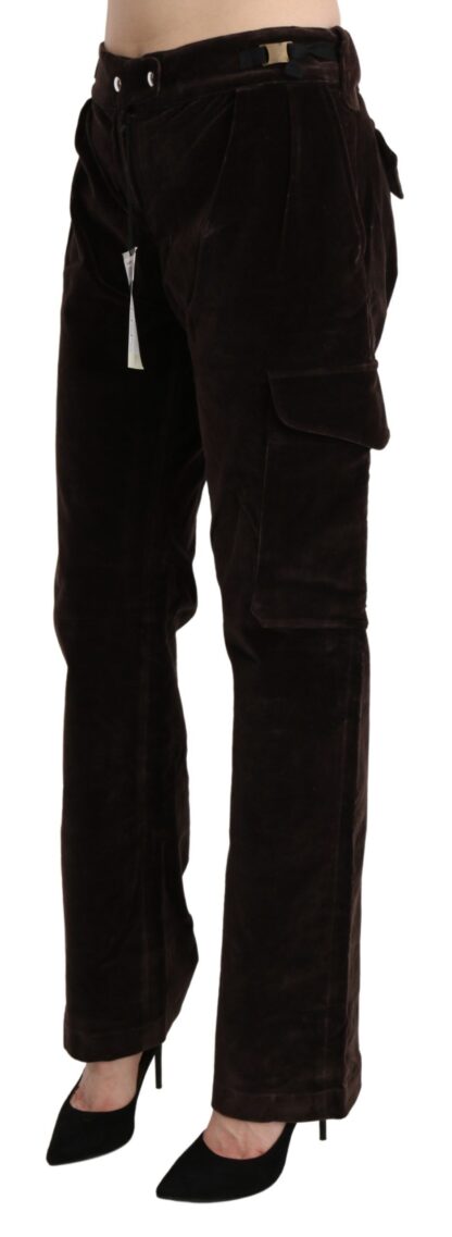 Ermanno Scervino - Chic High Waist Cargo Pants in Sophisticated Brown