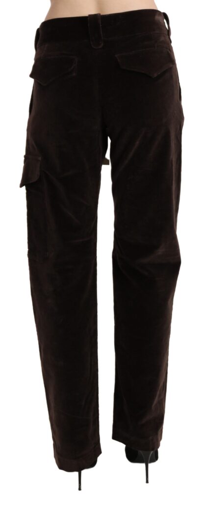 Ermanno Scervino - Chic High Waist Cargo Pants in Sophisticated Brown