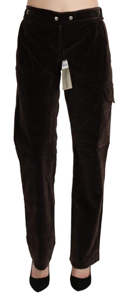 Ermanno Scervino - Chic High Waist Cargo Pants in Sophisticated Brown