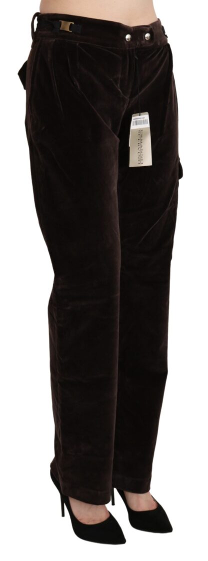 Ermanno Scervino - Chic High Waist Cargo Pants in Sophisticated Brown