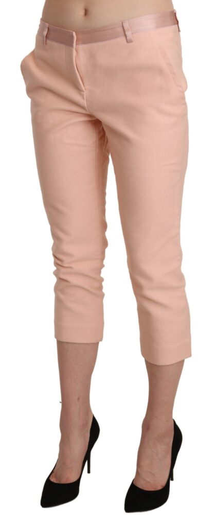 Ermanno Scervino - Chic Pink Skinny Capri Pants